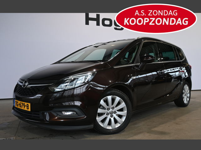Opel Zafira - 1.4 Turbo Online Edition Clima Cruise control Navigatie 7 persoons 100% Onderhouden Inruil mogelijk
