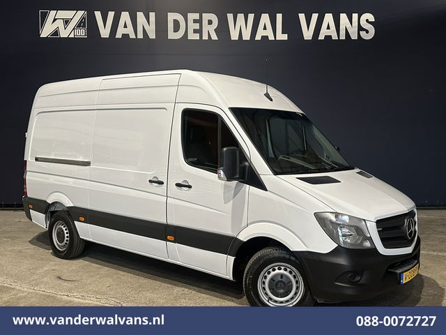Mercedes-Benz Sprinter - 316 CDI 163 pk L2H2 Euro6 Airco | Omvormer | Camera | 2800kg Trekhaak Cruisecontrol, Chauffeursstoel