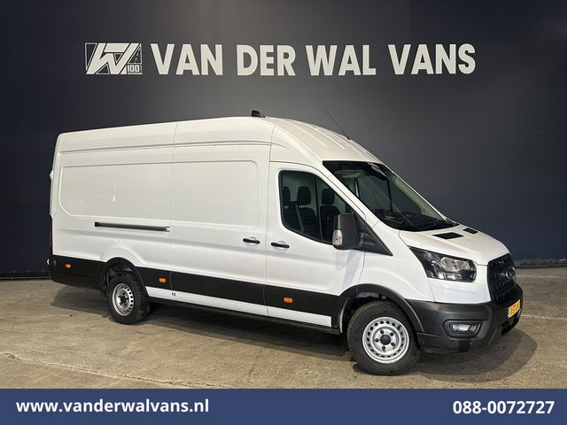 Ford Transit - 2.0 TDCI 131pk L4H3 Jumbo Euro6 Airco | Camera | Navigatie | Cruisecontrol | Parkeersensoren | Apple Carplay Android Auto, Bijrijdersbank, 2800kg trekvermogen