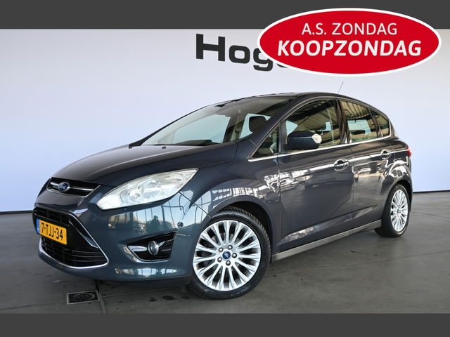 Ford C-MAX - 1.0 Lease Titanium Clima Navigatie Goed Onderhouden! Inruil Mogelijk!