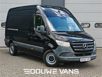 Mercedes-Benz Sprinter - 316 L2H2 Zwart MBUX Trekhaak 3500kg 163pk Airco Camera BPM Vrij
