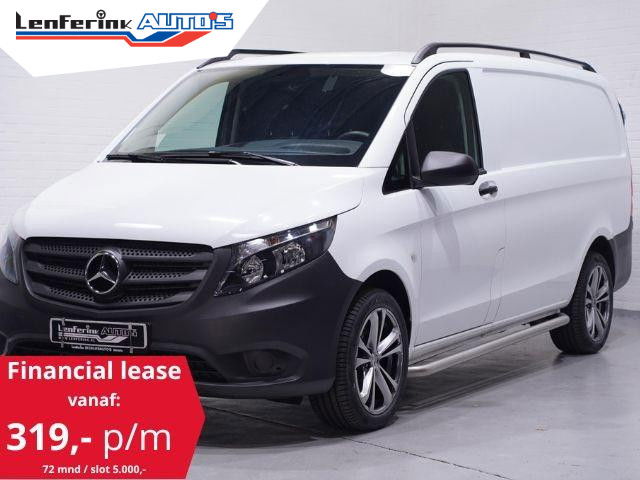 Mercedes-Benz Vito - 114 CDI 136 pk Lang Airco, 18" LMV, Cruise Control Laadruimte Pakket, Dakrails, 3-Zits