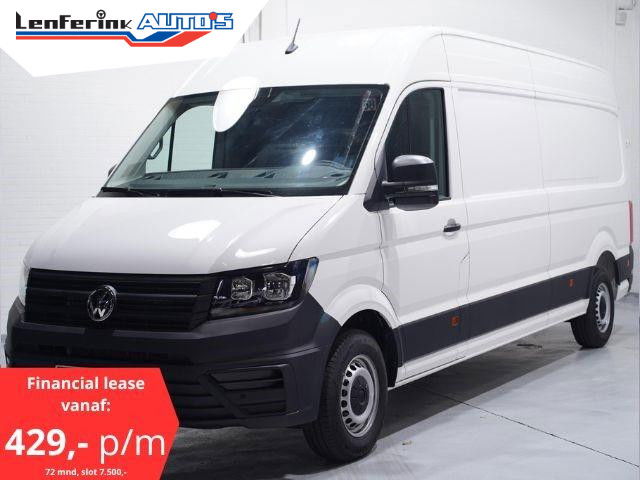 Volkswagen Crafter - 2.0 TDI 140 pk L4H3 Airco, PDC V+A Cruise Control, Bluetooth, 3-Zits, Nieuw