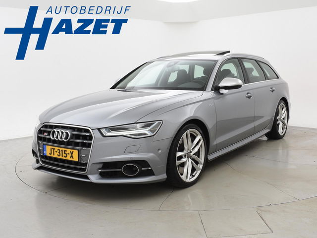 Audi S6 - AVANT 4.0 TFSI 450 PK + WEGKL. TREKHAAK / ADAPTIVE CRUISE / BOSE / PANORAMA
