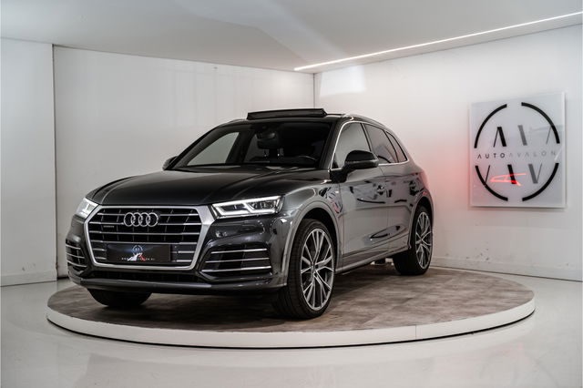 Audi Q5 - 2.0 TFSI Quattro 2x S-Line 252PK NL AUTO+NAP | Pano | luchtvering | Sfeer | Virtual | MATRIX