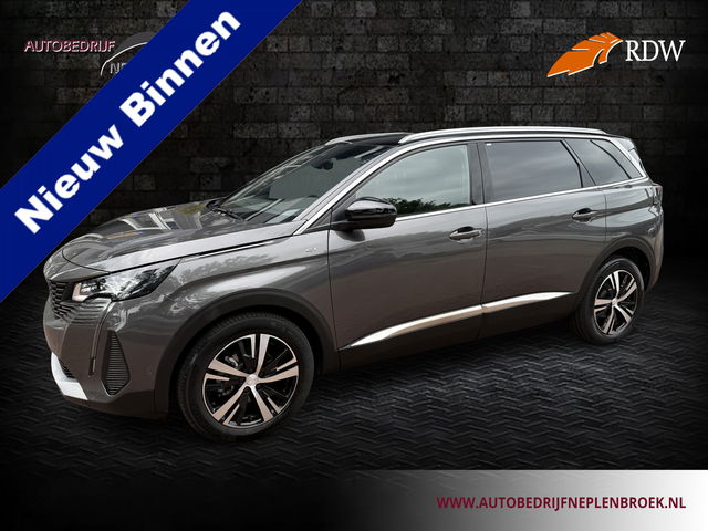 Peugeot 5008 - 1.2 Hybrid GT 02-2024 42.031 KM Automaat 7pers Navi,Clima,19Inch,Cruise incl.garantie