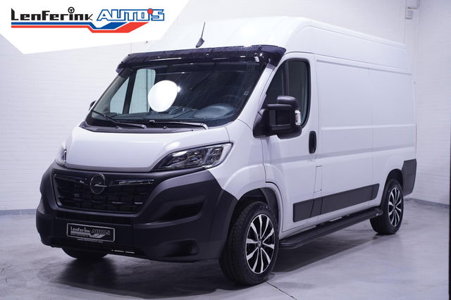 Opel Movano - 2.2D 140 pk L2H2 Black&White Edition Navi Camera, 18" LMV, Treeplanken, Airco ECC, Nieuw, 3-Zits