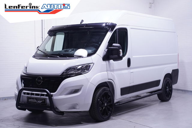 Opel Movano - 2.2D 140 pk L2H2 White&Black Edition Navi 18" LMV, Bullbar + Sidebars Zwart, Camera, Apple Carplay, 3-Zits, Nieuw