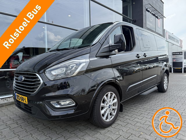 Ford Transit Custom - 5+1 Rolstoelbus 320 2.0 TDCI L2H1 Limited Automaat (Zeer unieke Rolstoelbus met bodemverlaging en automaat!)