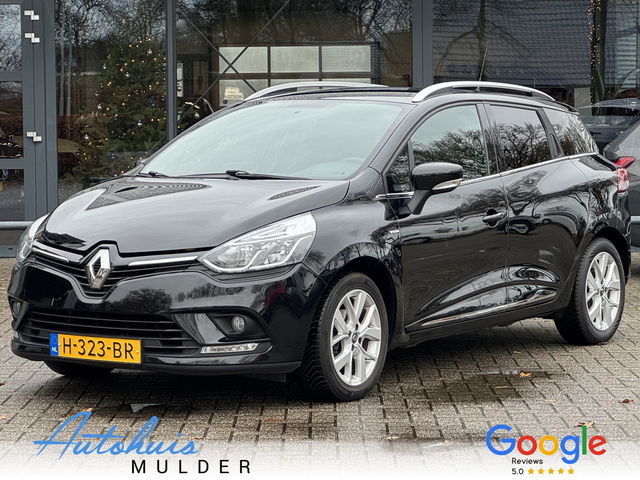 Renault Clio - Estate 0.9 TCe Limited Navigatie/Trekhaak/Dab/Cruise/PDC/Getint glas  APK t/m 18-10-2027