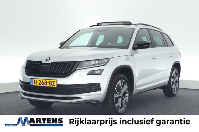 Škoda Kodiaq - 2.0 TSI 190pk DSG 4x4 Sportline Trekhaak DCC Camera Canton Keyless Memory Panoramadak Virtual Cockpit Navigatie