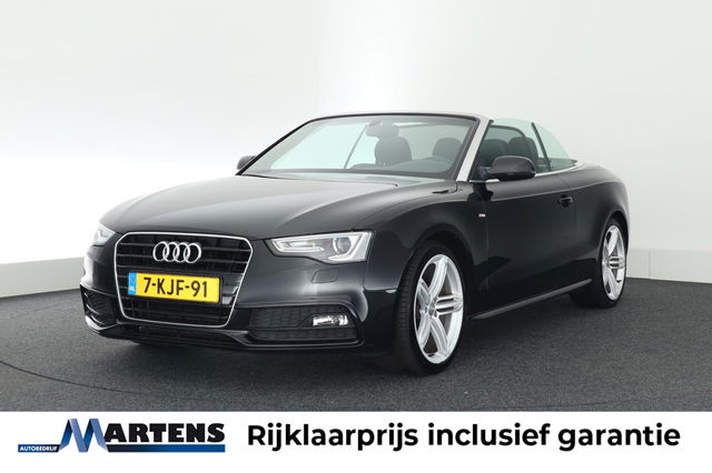 Audi A5 - Cabriolet 1.8 TFSI 170pk 2x S-Line Nekverwarming Trekhaak Leder Stoelverwarming Navigatie