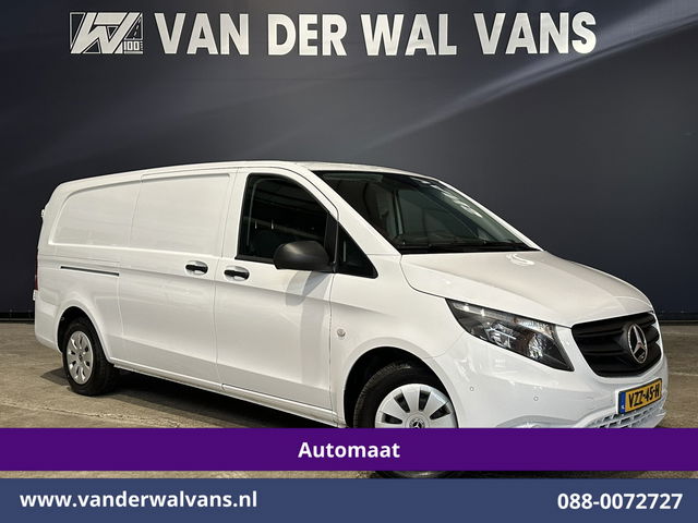 Mercedes-Benz Vito - 114 CDI 9G-Tronic Automaat L3H1 Euro6 Airco | Camera | Apple Carplay | Android Auto Cruisecontrol, 2500kg Trekhaak, Parkeersensoren, Bijrijdersbank
