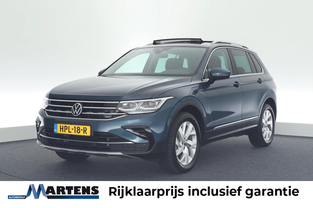 Volkswagen Tiguan - 1.4 TSI 245pk eHybrid Elegance Trekhaak 360Camera Keyless Virtual Cockpit Navigatie Panoramadak