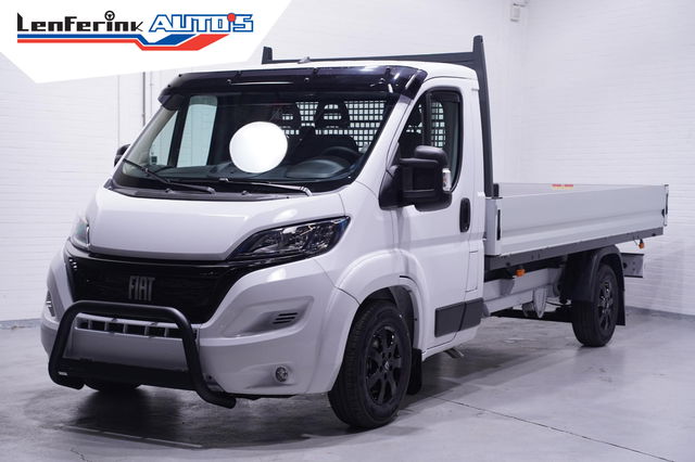 Fiat Ducato - 2.2 MJet 140 pk L4 Black&White Edition Pick Up /Open Laadbak Airco, Cruise Control, 3-Zits, LxBxH 420x202x40 cm, BPM vrij