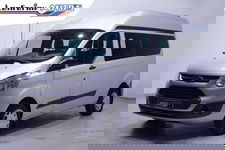 Ford Transit Custom - 2.0 TDCI 130 pk L2H2 Dubbel Cabine 6p Airco Cruise Control, PDC V+A, Hoog Dak