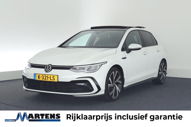 Volkswagen Golf - 1.5 TSI 130pk 2x R-Line Oryx Wit Panoramadak Harman Kardon Stoelverwarming Navigatie