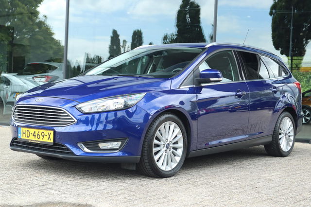 Ford Focus - WAGON 1.5 ECOBOOST 150PK AUT. TITANIUM ED. | CAMERA | STOELVERW. | VOORRUITVERW. | NAVI | KEY-LESS | CRUISE | CLIMATE