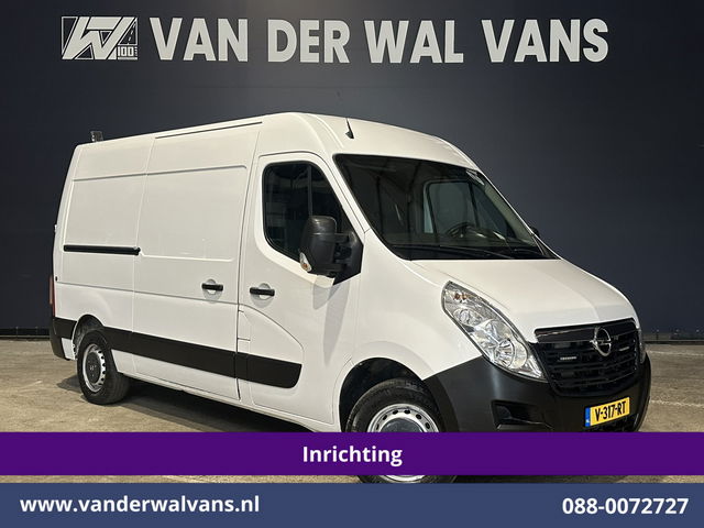 Opel Movano - 2.3 CDTI 145pk L2H2 inrichting Euro6 Airco | Camera | Navigatie | Cruisecontrol 2500kg Trekhaak, Bijrijdersbank, Parkeersensoren