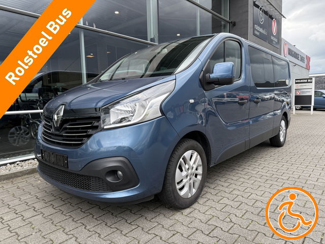 Renault Trafic - 4+1 Rolstoelbus 1.6 dCi T29 L2H1 Luxe Energy (Zeer nette 4+1 Rolstoelbus met 2 schuifdeuren en lift!)
