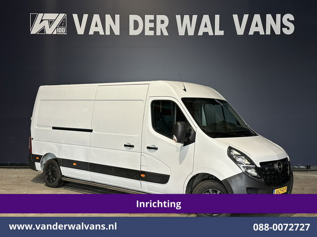 Opel Movano - 2.3 Turbo 136pk L3H2 *Post NL inrichting* Euro6 Airco | Camera | Cruisecontrol Sidebars, Parkeersensoren, schappen, stellingen