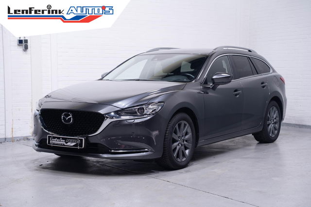 Mazda 6 - Sportbreak 2.0 SkyActiv-G 165 Centre-Line HUD Afneembare trekhaak Stoelverwarming Camera 360 PDC ECC Apple ACC DAB