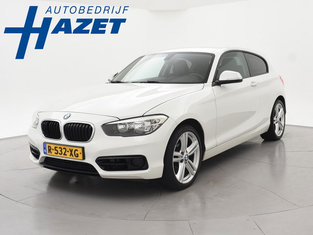 BMW 1 Serie - 118i 3-DEURS + LEDER | SPORTSTOELEN | STOELVERW. | 18 INCH