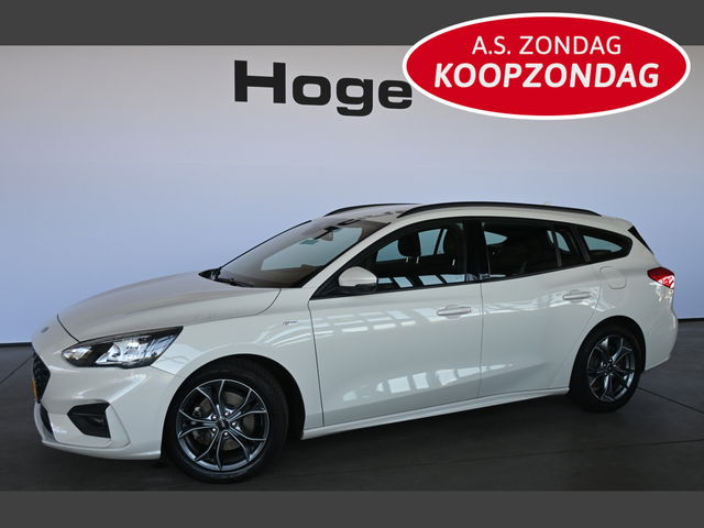 Ford Focus - Wagon 1.0 EcoBoost Hybrid ST Line Business Navigatie Stuur/Stoelverwarming Inruil Mogelijk!
