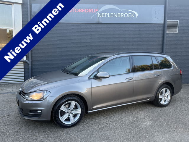Volkswagen Golf - Variant 1.4 TSI Comfortline Bj 2014 Stoelverwaming,Trekhaak,Cruise,Navi Dealer onderhouden