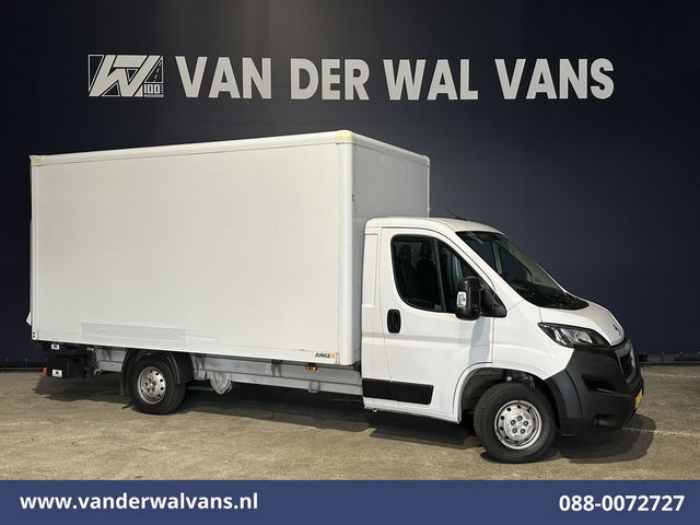 Peugeot Boxer - 2.2 BlueHDi 141pk Bakwagen Laadklep Euro6 Airco | Cruisecontrol | 1055kg laadvermogen Bijrijdersbank