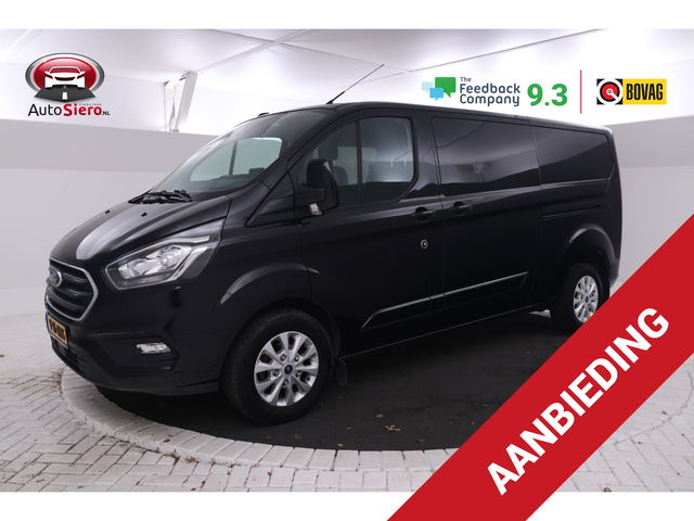 Ford Transit Custom - 300 2.0 TDCI L2H1 Limited DC Dubbel cabine, Automaat, Airco.