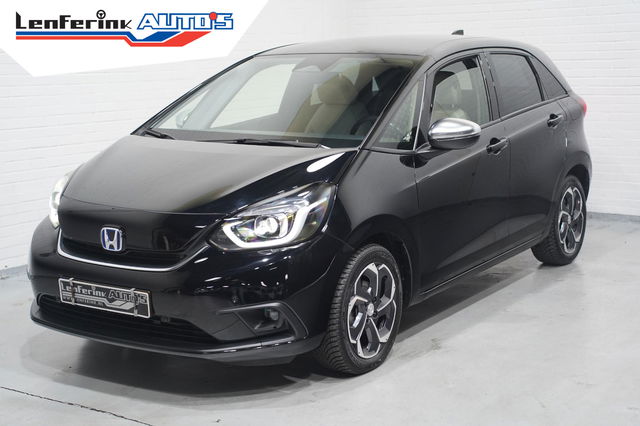 Honda Jazz - 1.5 e:HEV Executive Navi Clima PDC Stoelverwarming Leder/stof Camera Adaptive cruise