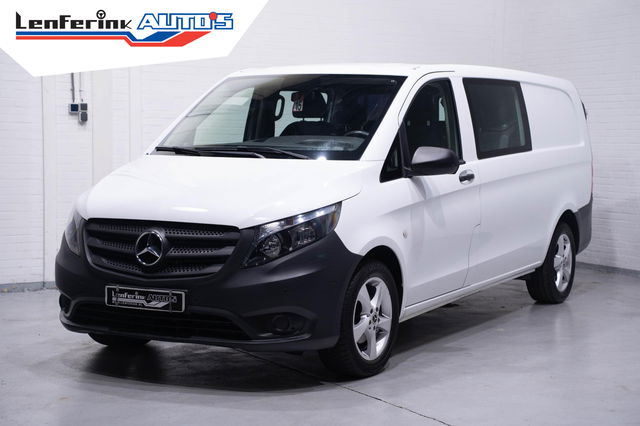 Mercedes-Benz Vito - 111 CDI 114 pk Dubbel Cabine XL Airco, 17" LMV Slechts 38dkm, PDC V+A, NAP, 5-Zits