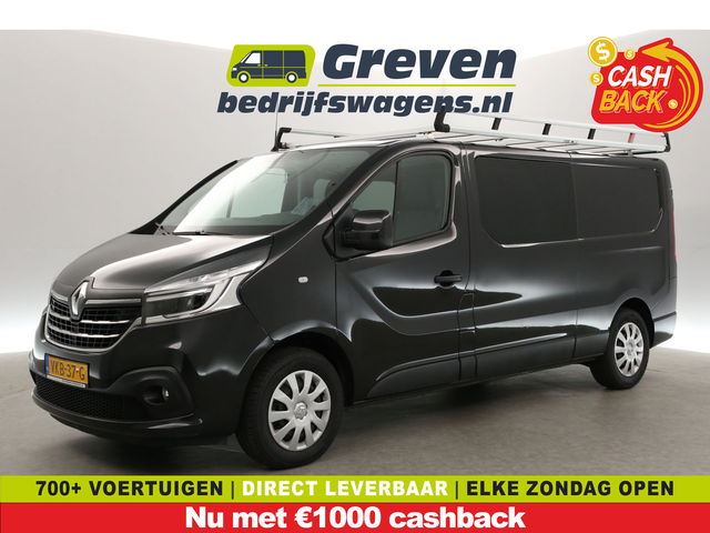 Renault Trafic - 2.0 dCi T29 L2H1 | Euro6 | Dubbele Cabine | Airco | Cruise | Trekh. | Navi | Parkeersens. | Imperiaal