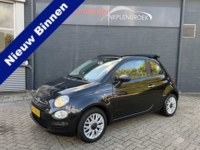 Fiat 500C - 0.9 TwinAir Turbo Popstar 2019 Km 53.00 Navi,Airco,Cruise,14Inch Dealer onderhouden