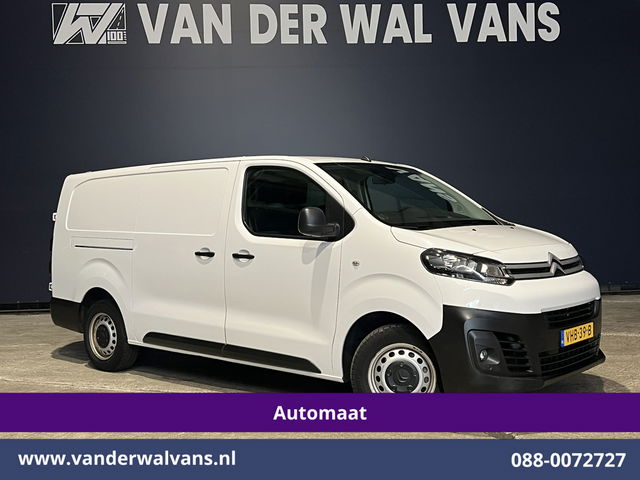 Citroën Jumpy - 2.0 BlueHDI 177pk Automaat L3H1 Euro6 Airco | Apple carplay | Camera | 2500kg Trekhaak Cruisecontrol, Android Auto, Parkeersensoren, Bijrijdersbank