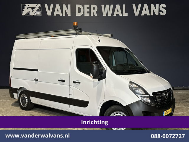 Opel Movano - 2.3 Turbo 150pk L2H2 Inrichting Euro6 Airco | Imperiaal | 2500kg Trekhaak | LED | Camera Cruisecontrol, Parkeersensoren