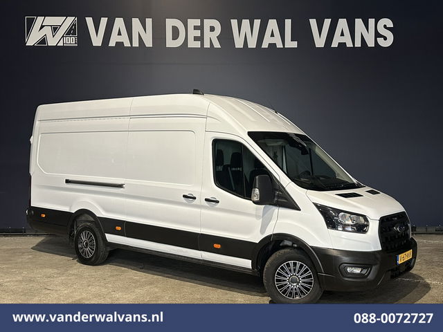 Ford Transit - 2.0 TDCI 130pk L4H3 Jumbo Euro6 Airco | Camera | Cruisecontrol | Stoelverwarming | Verwarmde voorruit Parkeersensoren, Bijrijdersbank
