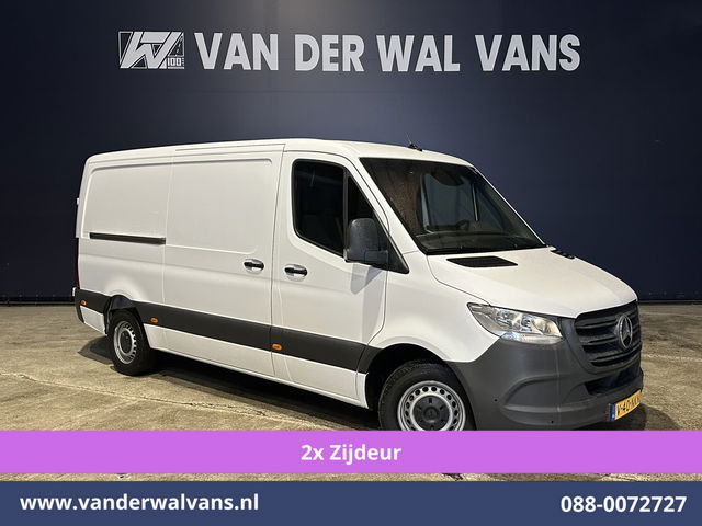 Mercedes-Benz Sprinter - 316 CDI 164pk 3500kg Trekhaak L2H1 Euro6 Airco | 2x zijdeur | Camera | Navigatie | Apple Carplay Android Auto, Parkeersensoren, Bijrijdersbank