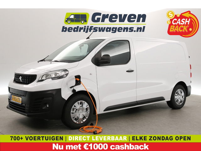 Peugeot e-Expert - L2H1 75 kWh | SOH 99% | Snelladen | Elektrisch | Airco | 360° Camera | Carplay | Cruise | 3-Zits