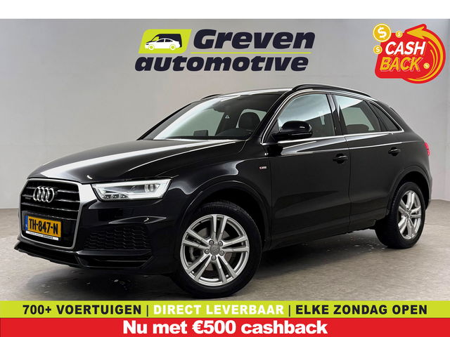 Audi Q3 - 2.0 TFSI Quattro 221PK S-line | Camera | Cruise | Leder | Navi | Stoelverw. | Keyless | NAP