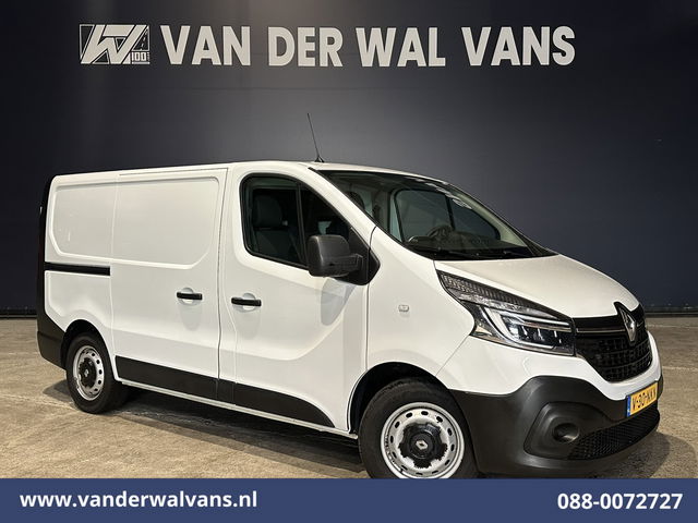 Renault Trafic - 2.0 dCi 120pk L1H1 Euro6 Airco | LED | Navigatie | Cruisecontrol | Trekhaak | Omvormer Parkeersensoren, Bijrijdersbank