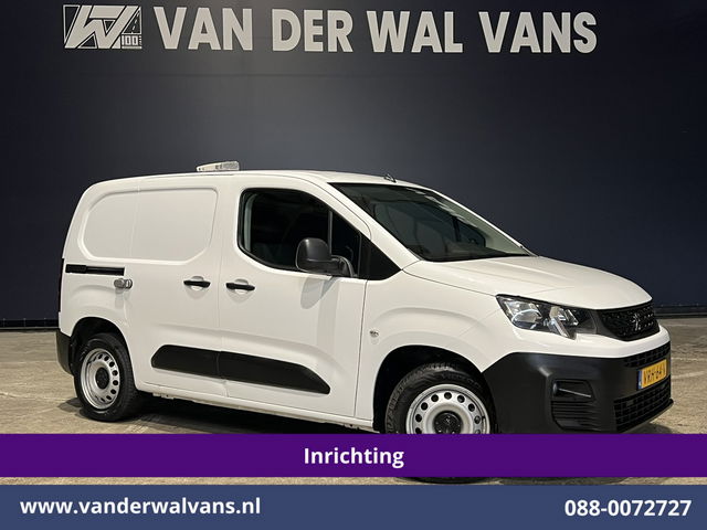 Peugeot Partner - 1.5 BlueHDI 102pk L1H1 Inrichting Euro6 Airco | Camera | Apple Carplay | Trekhaak | Cruisecontrol Android Auto, Parkeersensoren