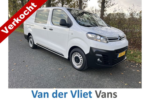 Citroën Jumpy - 2.0 HDI 123pk E6 XL L3 BPM Vrij! Lease €220 /m, Airco, PDC V+A, Cruise controle, Onderhoudshistorie aanwezig