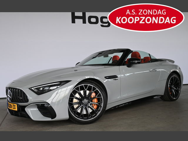 Mercedes-Benz SL - Roadster AMG Night Pakket 43 Burmester 21 Inch LED Rijklaarprijs Inruil Mogelijk!