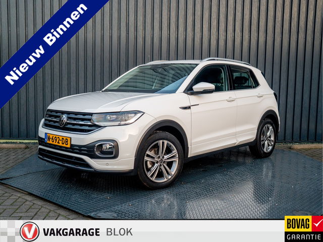 Volkswagen T-Cross - 1.0 TSI R-Line | LED | Stoel verw. | Climate control | Adapt. Cr. | Prijs Rijklaar!!