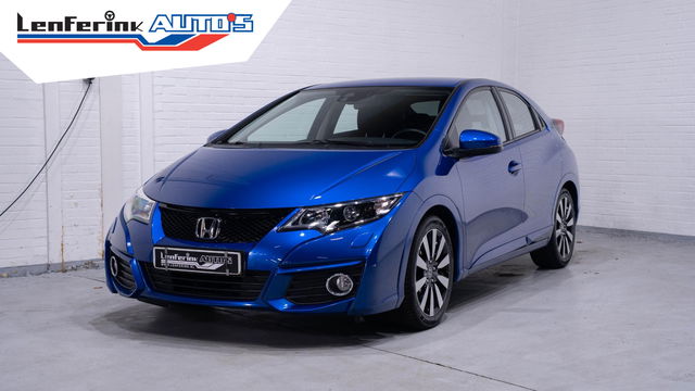 Honda Civic - 1.4 Elegance Business Edition navigatie lmv 17" 4-seizoenen banden camera private-glas cruise-controle  DAB stoelverwarming voor