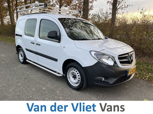 Mercedes-Benz Citan - 108 CDI E6 3p Lease €178p/m, Airco, Trekhaak, Inrichting, Imperiaal, Onderhoudshistorie aanwezig
