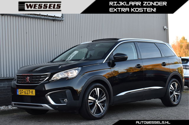 Peugeot 5008 - 1.2 PureTech Allure 7 pers. Panorama, Trekhaak, Cruise, Virtual cockpit, 360", Carplay
