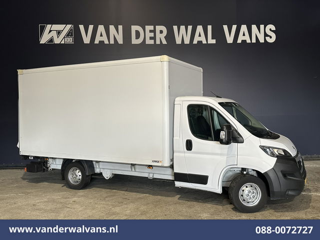 Peugeot Boxer - 2.2 BlueHDi 141pk Bakwagen Laadklep Euro6 Airco | Cruisecontrol | 1055kg laadvermogen Bijrijdersbank